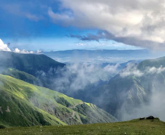 Tusheti mountains