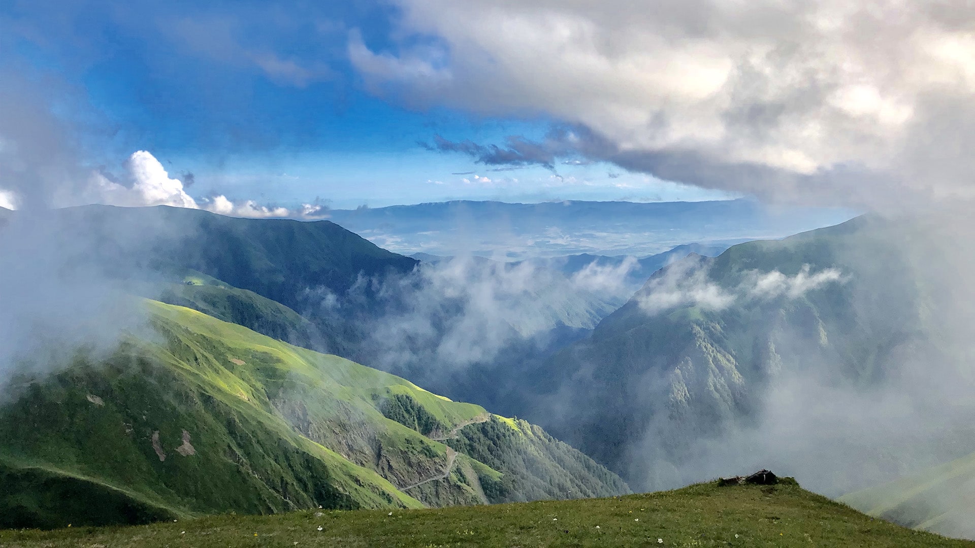 Tusheti clouds